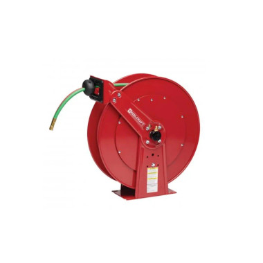 Reelcraft TW86075 OLPT 3/8 in. x 75 ft. Twin Line Welding Hose Reel T-Grade