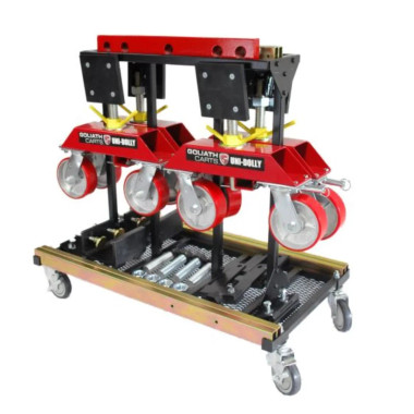 Goliath Carts UD-S-196X UD Stand with 2 UD9600 Dolly Set, 1 Pinch, 1 Frame, 1 Hub