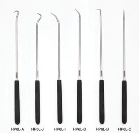 6 pc. Individual Hook and Pick Set ULL-CHP6-L