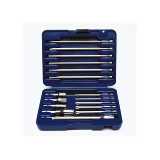 16 Pc. Quick Change Fastener Bit Set