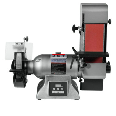 JET Tools IBGB-436VS 8-Inch Variable Speed Industrial Grinder & 4 x 36 Belt Sander
