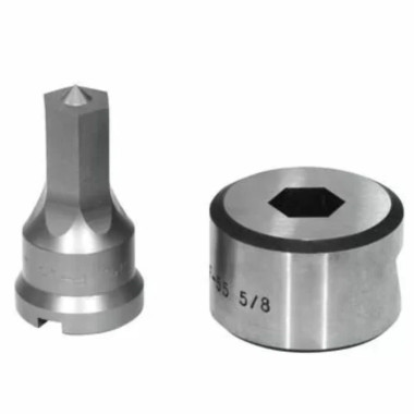 Edwards PDH9/16 9/16" Hex Punch & Die Set with Key-Way