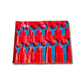 12 Piece Jumbo SAE Service Wrench Set