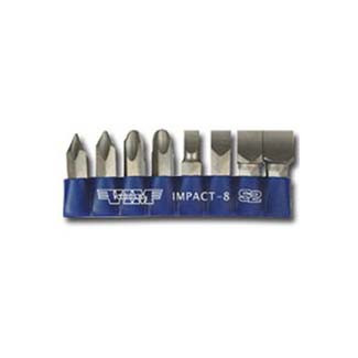 8 Piece Impact Driver Quality S2 Bit Set