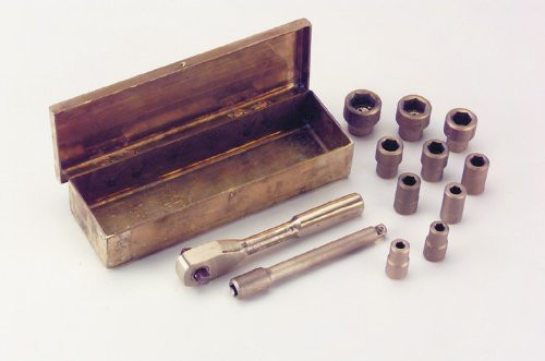 Non-Spark 13pc. 1/4dr. socket set 065-W-160