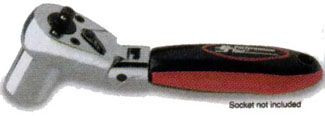 1/4 in and3/8 inDual Drive Ratchet with Flex-Head