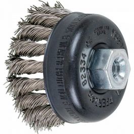 Pferd 2-3/4" Wire Knot Cup Brush - Stainless Steel