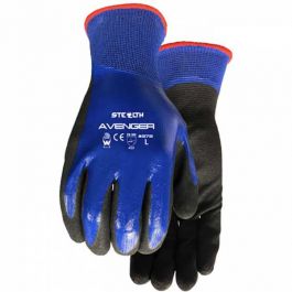 Watson Stealth Avenger Nitrile Coated Gloves (L)