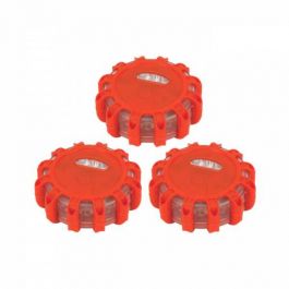 Performance Tool 3pc LED Safety Flare Set