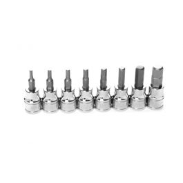 Performance Tool 8pc 3/8" Drive Hex Bit Socket Set - SAE