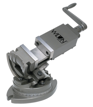 Wilton 3-Axis Precision Tilting Vise 5" Jaw Width, 1-3/4 Depth