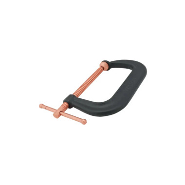 Wilton Spark-Duty Drop Forged C-Clamp,0 - 6-1/16 Opening, 4-1/8 Throat