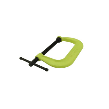 Wilton 400 Series Hi-Vis Safety C-Clamp 0 - 2-1/8 Jaw Opening, 2-1/4" Throat Depth