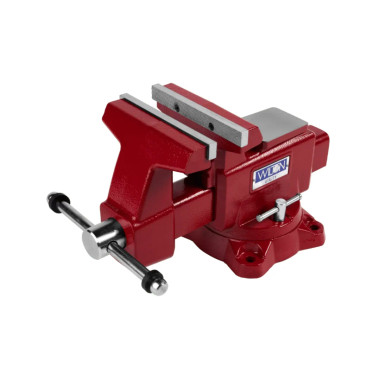 Wilton Utility Bench Vise 6-1/2 Jaw Width, 6" Jaw Opening, 360° Swivel Base