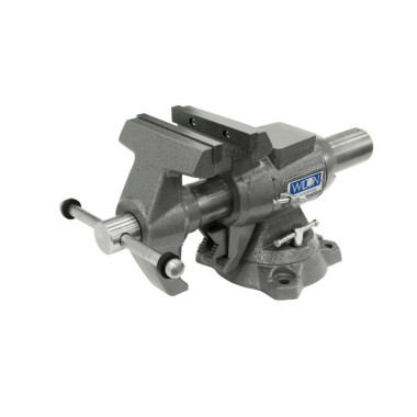 Wilton Multi-Purpose Bench Vise, 5-1/2" Jaw Width", 360° Rotating Head & Base