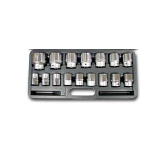 16 Piece 3/4 inDr. Metric Socket Set