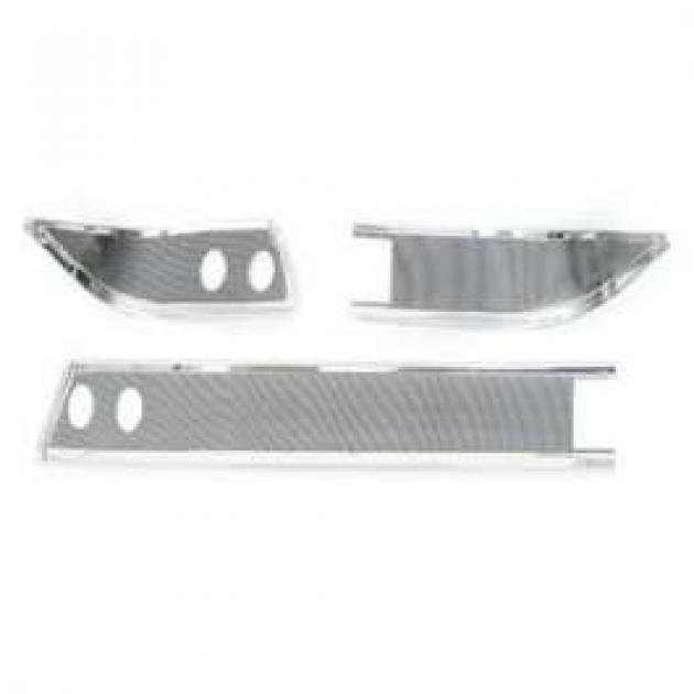 Chevy Dash Trim, Bel Air, No Radio Or Script Holes, 1957