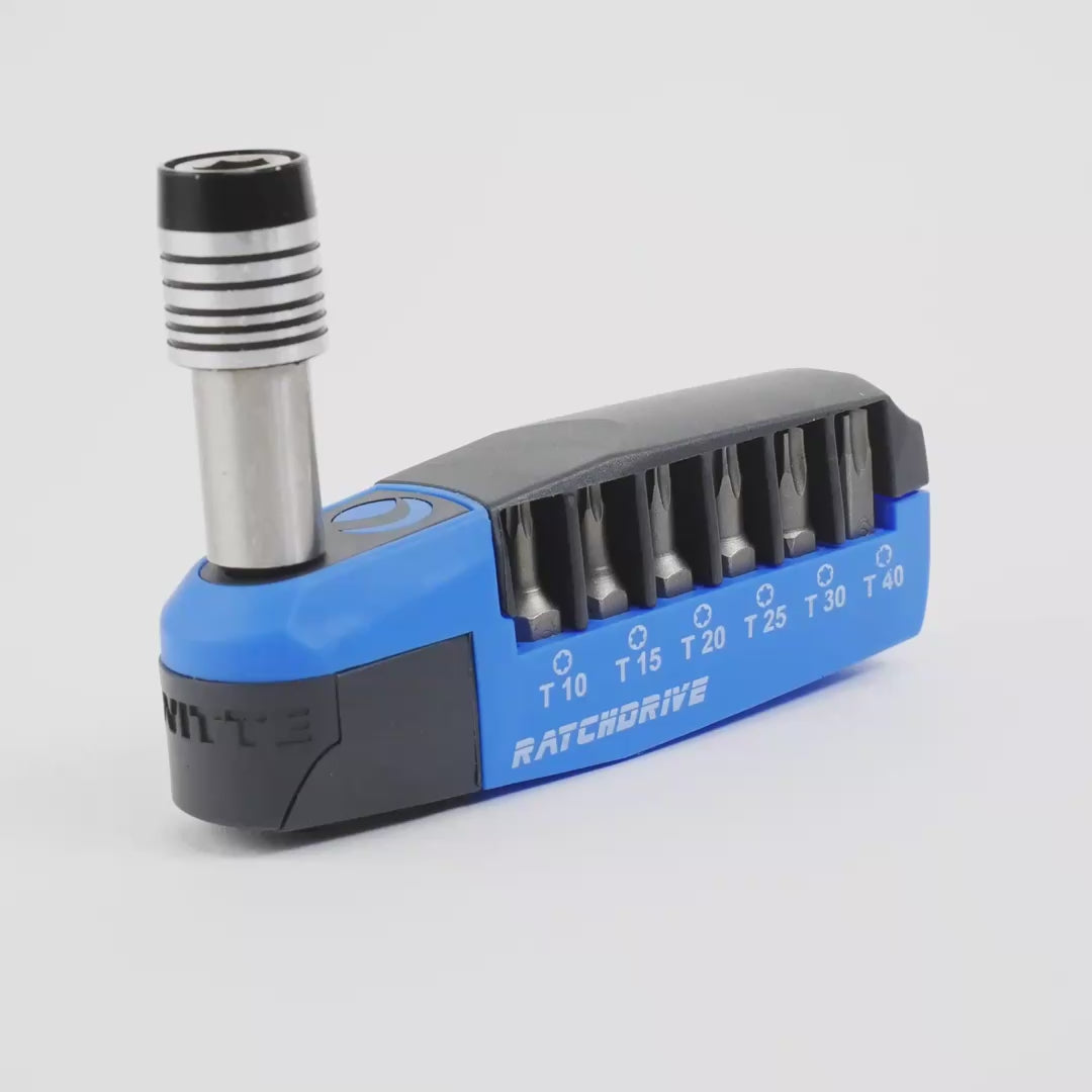 Witte Pro Ratchdrive All-in-one TORX Bit Set, 7 Pieces