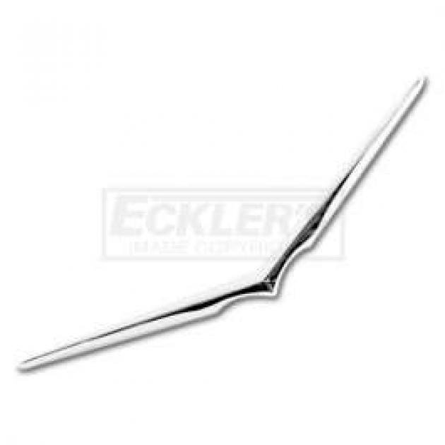 Chevy V Trunk Emblem, Chrome, For 210 & 150, Good Quality, 1957