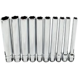 Astro Pneumatic 4110 10pc 3/8″ Drive Extra Deep Metric Socket Set