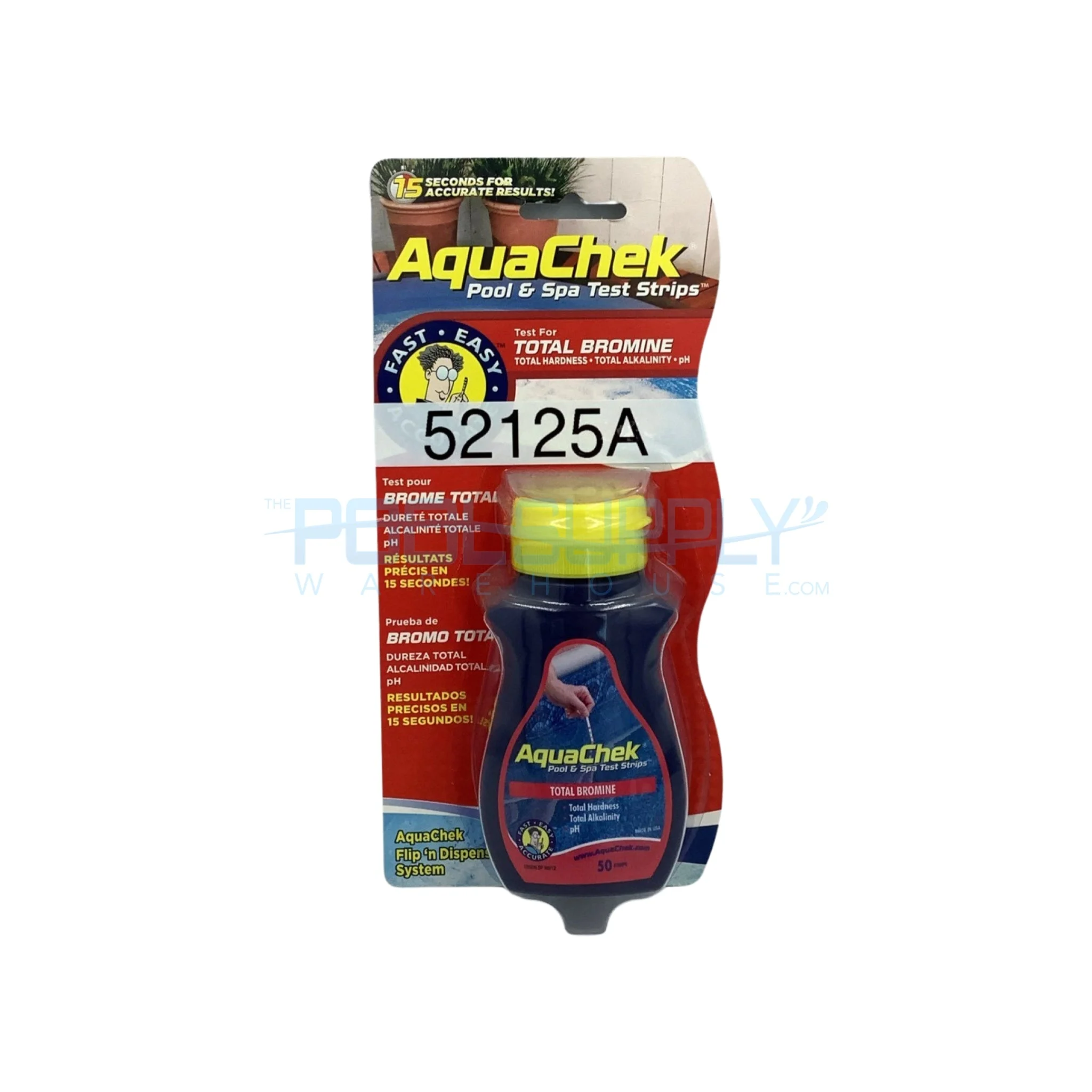 AquaChek Red 4-In-1 Test Strips – 521252A