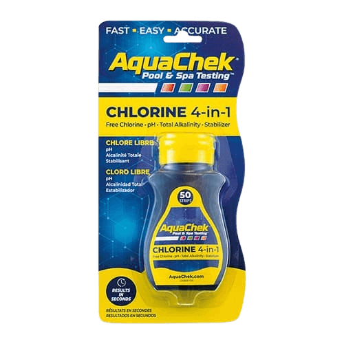 AquaChek Yellow 4-in-1 Test Strips – 511242A