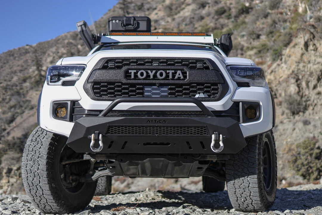 Attica 4x4 ATTTA01A101-BX Apex Series Stealth Bumper for 16-23 Toyota Tacoma