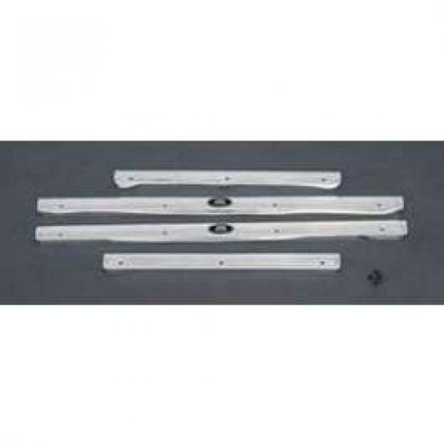 Chevy Sill Plates, 4-Door Sedan & Wagon, Good Quality, 1955-1957
