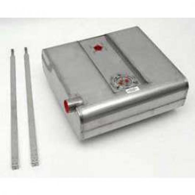 Chevy Gas Tank, Stainless Steel, For Post 1998 Fuel Injection, With 60 psi Pump, 1957