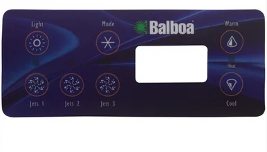 Balboa Control Panel Overlay for VL701S 11984