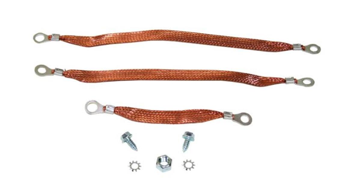 Shafers Classic Reproductions 1955-1957 Chevrolet Full Size Ground Strap Kit GSK001
