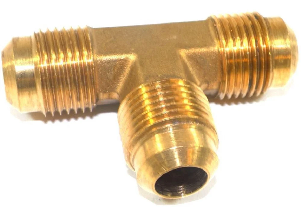 Big A Service Line 3-144800 Brass Pipe, Tee Fitting 1/2″ x 1/2″ x 1/2″