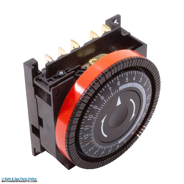 Borg Diehl SPDT Panel Mount Timer [230V] [24hr] (TA-4074)