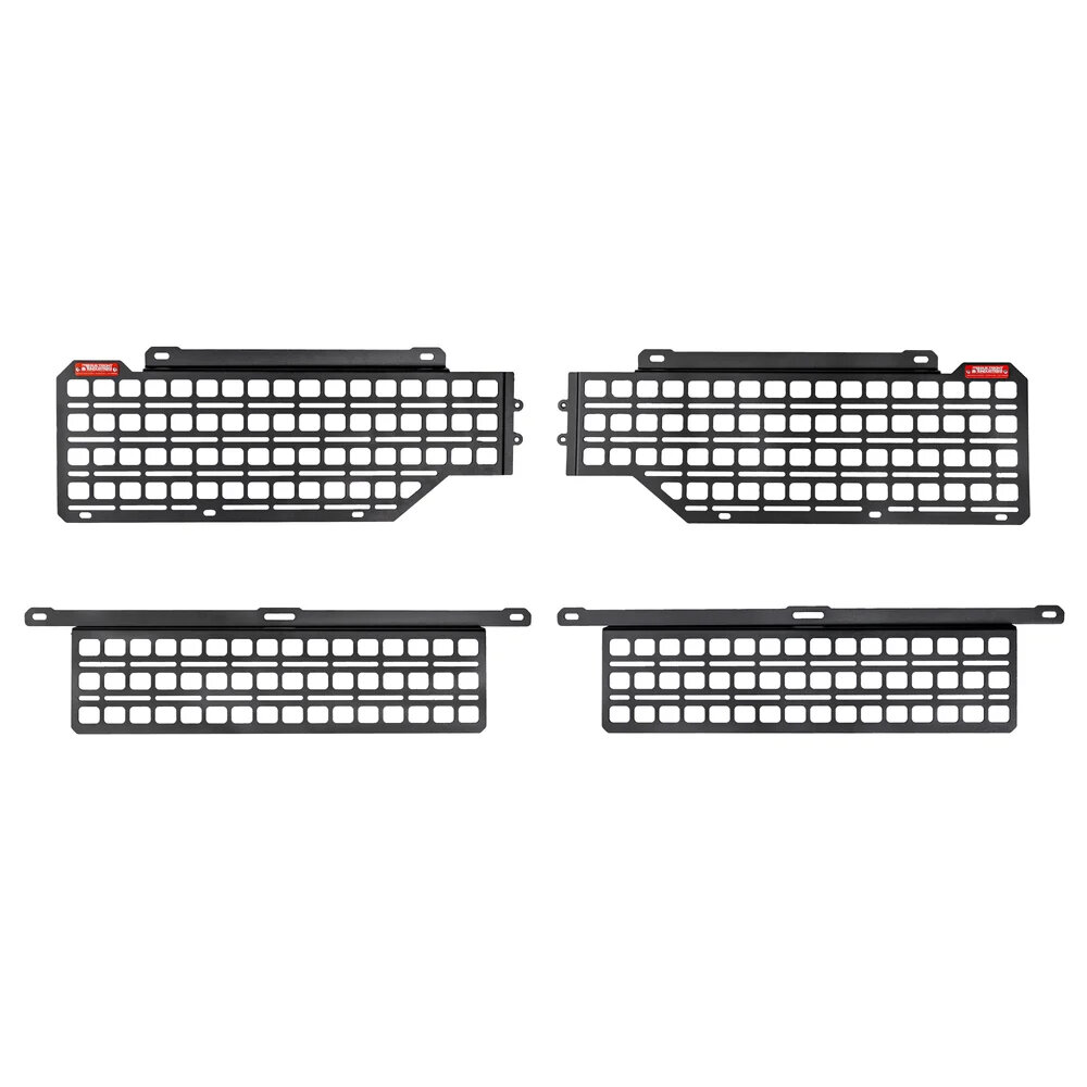 BuiltRight Bedside Rack MOLLE Panel System for 05-23 Toyota Tacoma