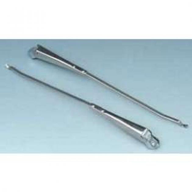 Chevy Windshield Wiper Arms, Vacuum Or Electric, 1955-1956