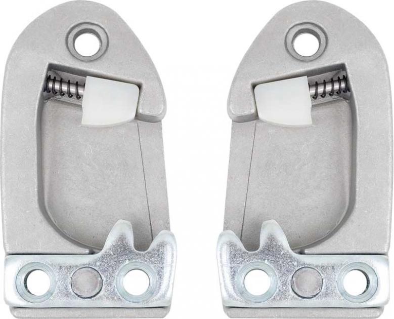 1955-60 Bel Air, El Camino, Impala, Corvette, Door Latch Striker Plates, Pair