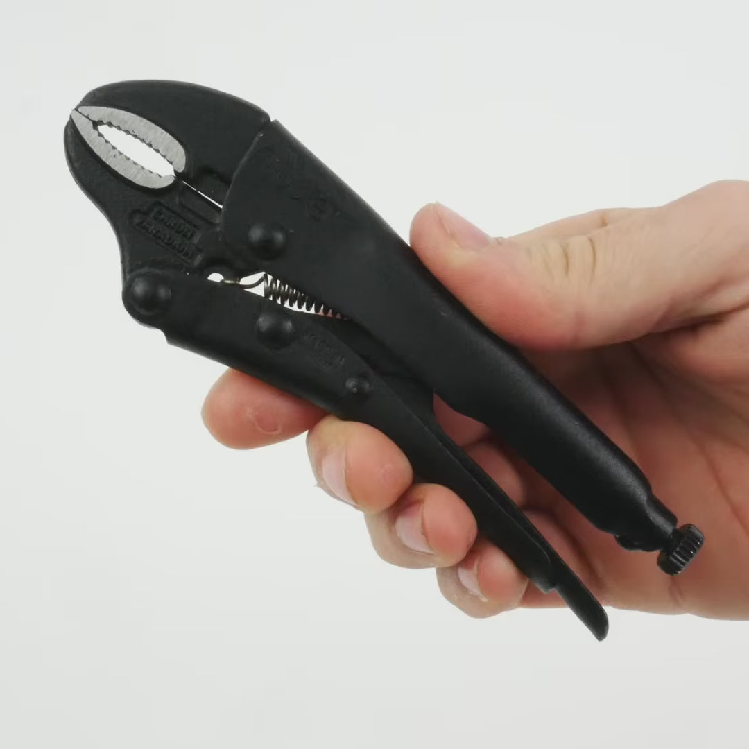 NWS 5.5" Grip Pliers - Atramentized