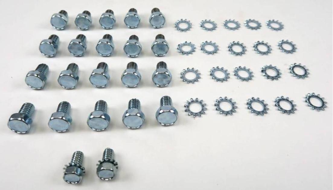 Shafers Classic Reproductions 1953-1982 Chevrolet Full Size and Corvette Oil Pan Bolt Kit OPB002
