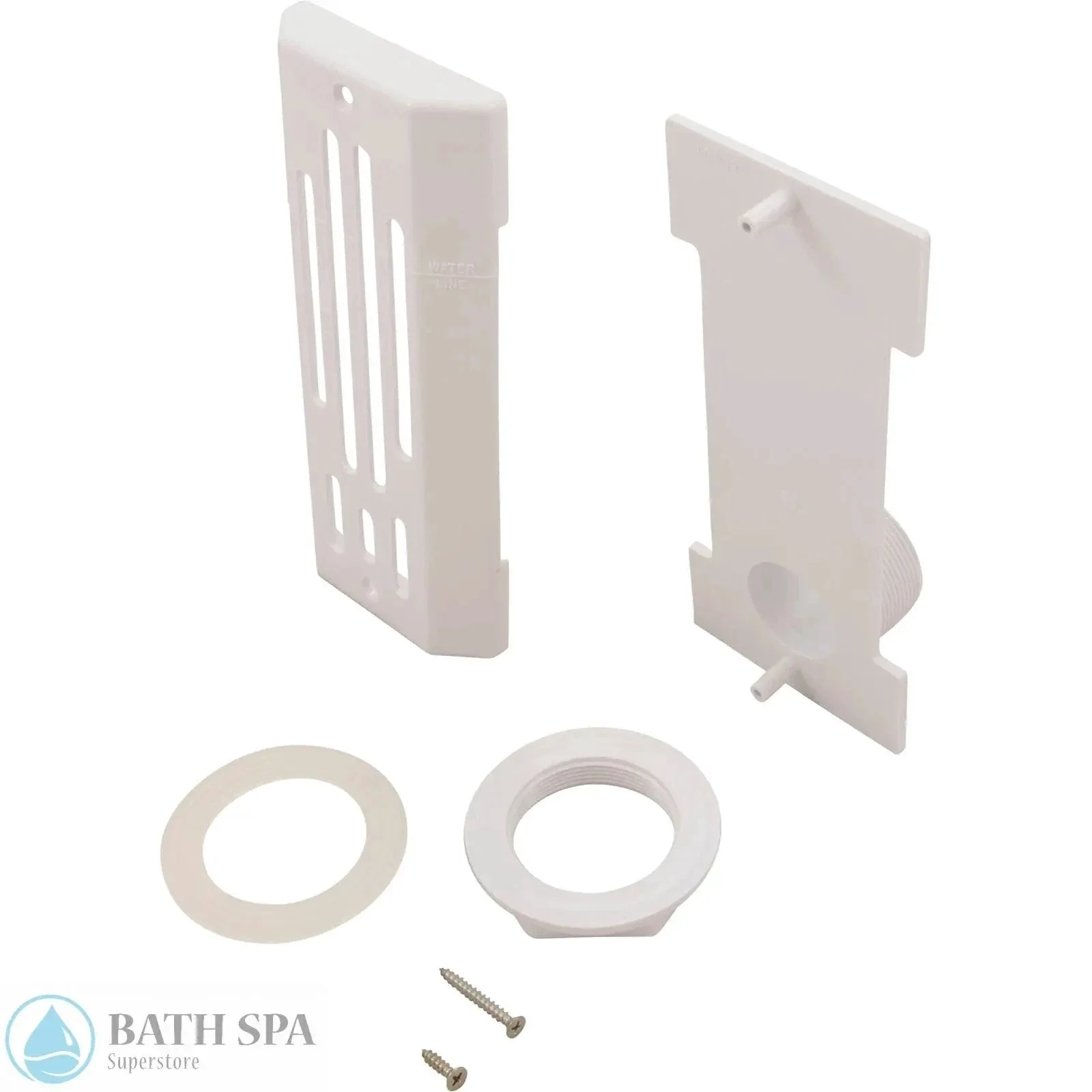 CMP Generic Spa Strip Skimmer Complete W/Straight Nut [White] (25245-000)