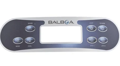 Control Panel Overlay For VL700S Balboa Hydrospa Costco 11688