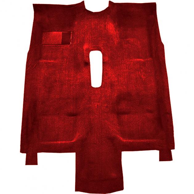 1978-80 F-Body With Console Dark Carmine Red / Firethorn Molded Cut Pile Carpet Set