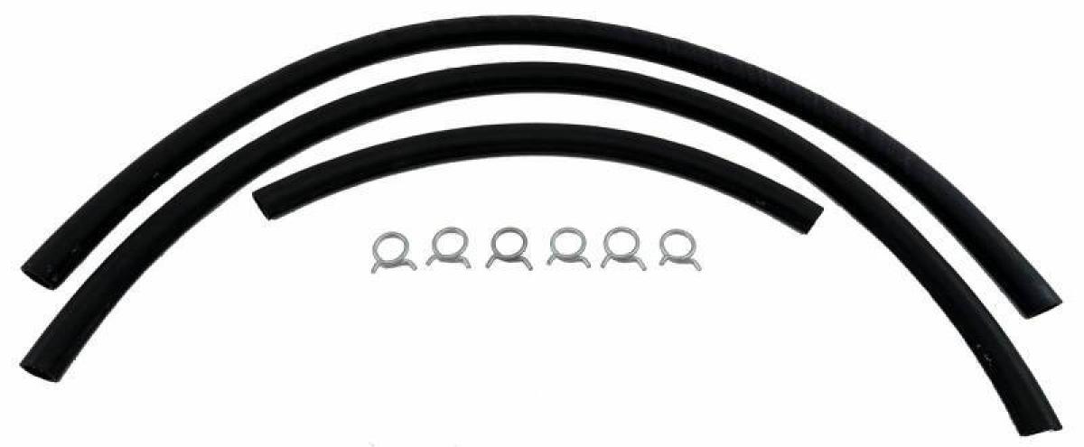 Shafers Classic Reproductions 1957 Chevrolet Full Size Original Style Heater Hose Kit OHK001