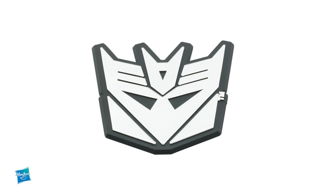 DefenderWorx Decepticon Trunk Badge Black And Chrome 900487