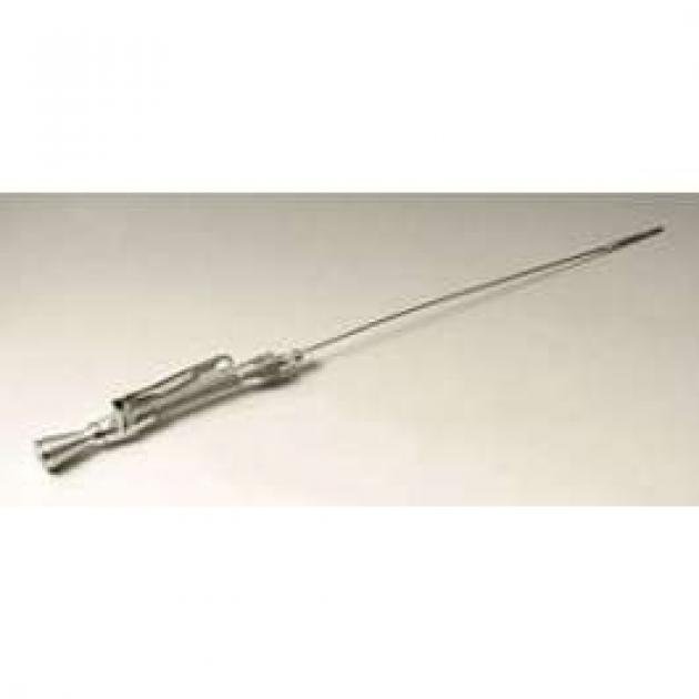 Chevy Custom Engine Oil Dipstick & Tube, Lokar, Small Block, 1955-1957