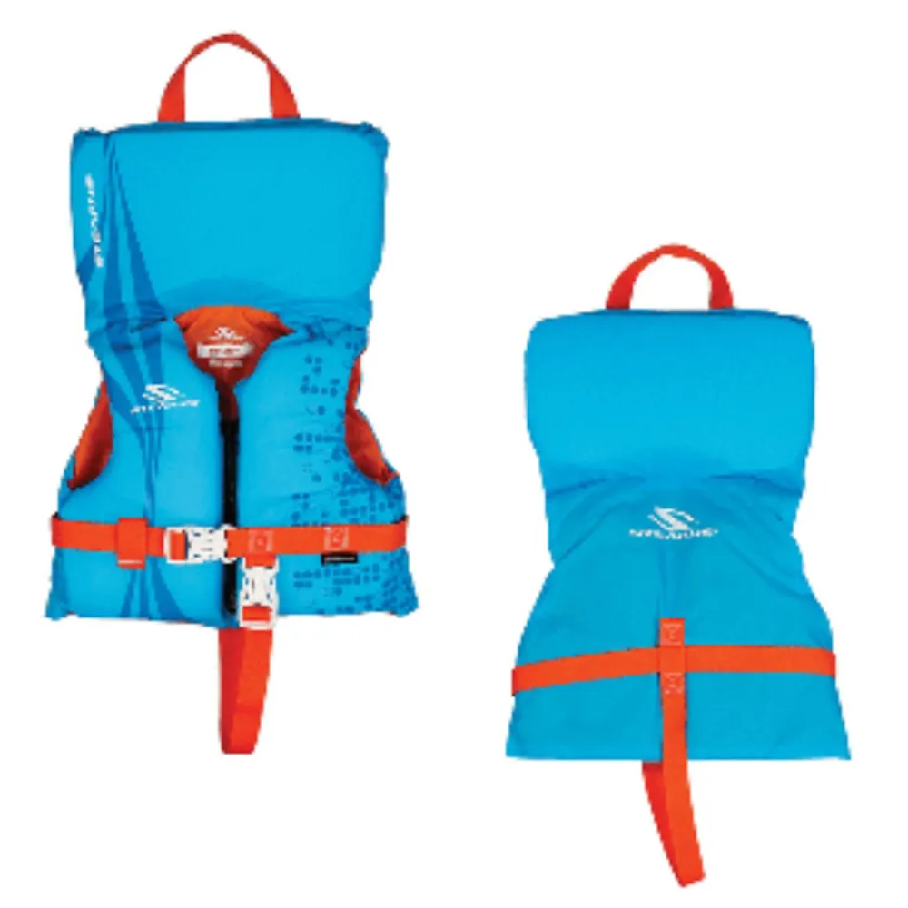 16″ Blue and red Antimicrobial Infant Swimming Life Jacket
