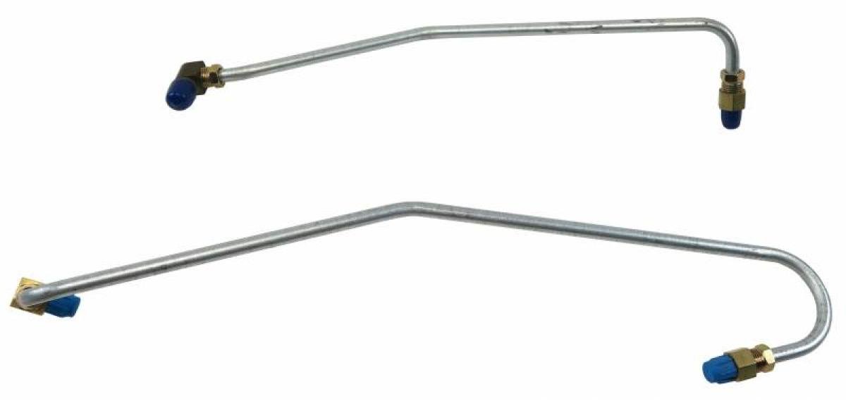 Shafers Classic Reproductions 1957 Chevrolet Full Size Gas Lines (Pump To Carb), Stainless Steel GLK009S