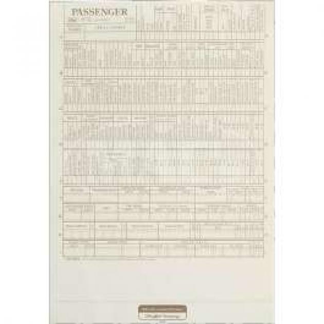 Assembly Line New Vehicle Build Sheet, Ford, 1967