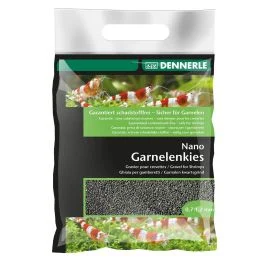 Dennerle Nano Shrimp Gravel – Sulawesi Black, 2kg