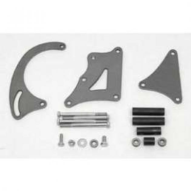 Chevy Alternator Bracket Kit, Small Block, Long Water Pump Extra Clearance, 1955-1957