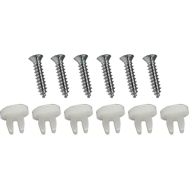 Redline Restomotive 1970-1973 Chevrolet Camaro Headlamp Bezel Mounting Hardware Set